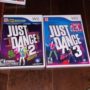Just Dance Wii 2 & 3